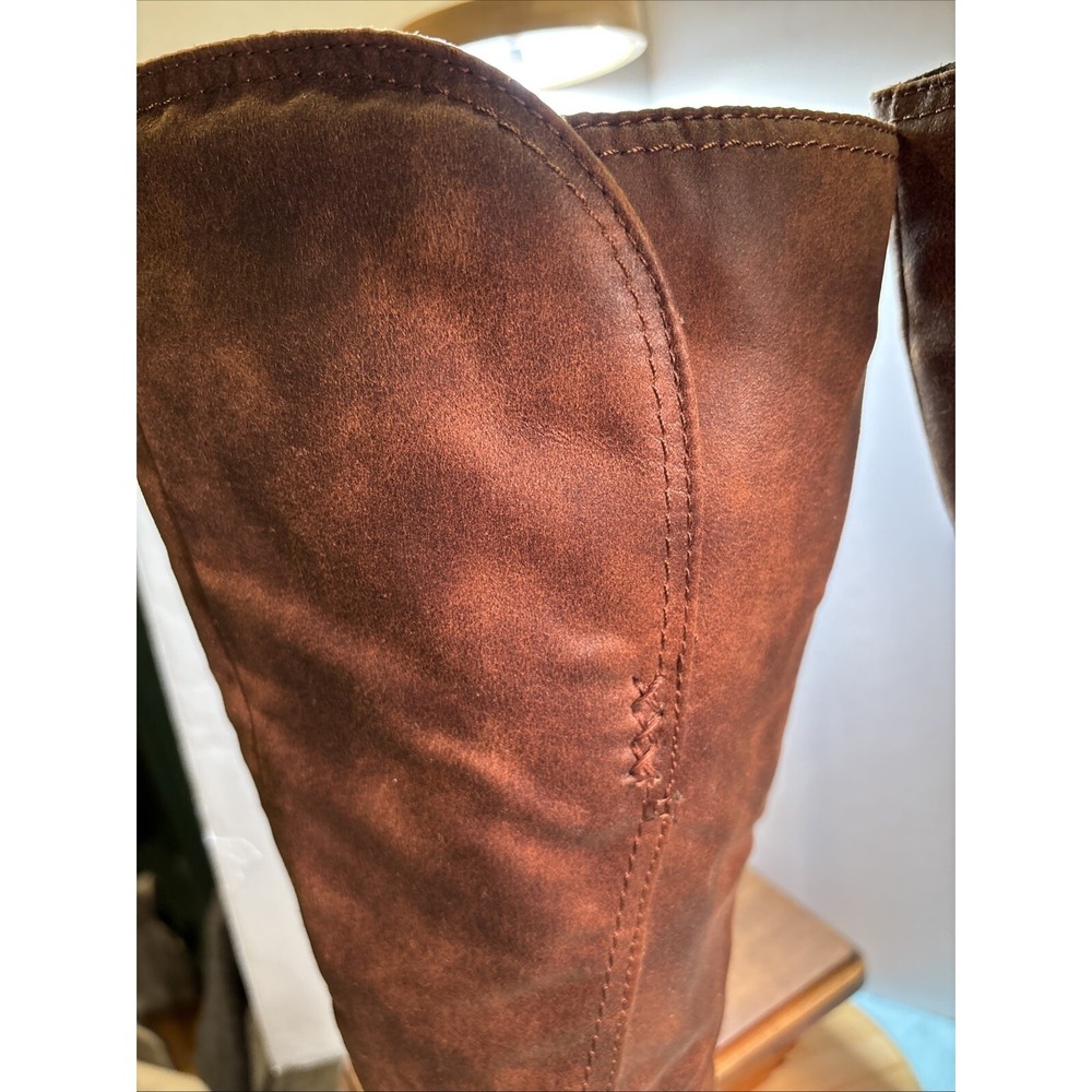 Sugar Women's Prima Soft Textured Boot Brown Fabric 8.5M - Picture 8 of 16
